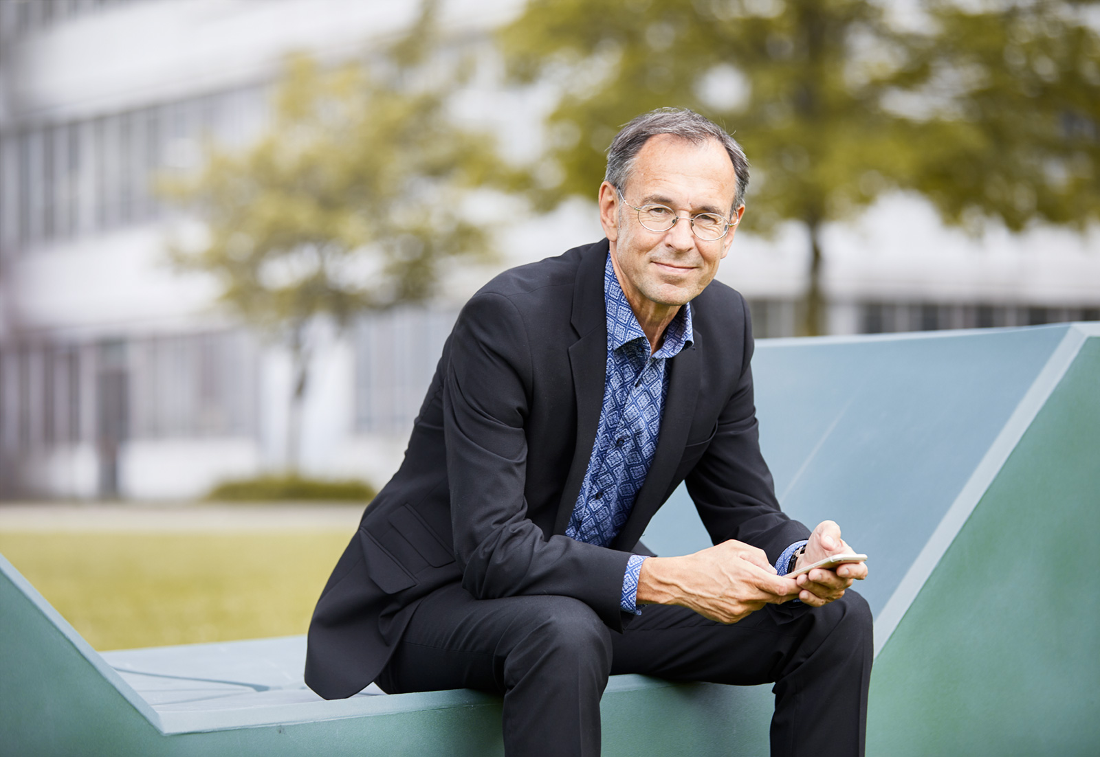 Prof. Dr. Andreas Zick Uni Bielefeld für das Couragiert Magazin Björn Hokamp Werbefotograf Bielefeld