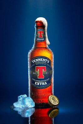 Beverage Produktfotografie Tennent´s Extra Bier Björn Hokamp Werbefotograf Bielefeld